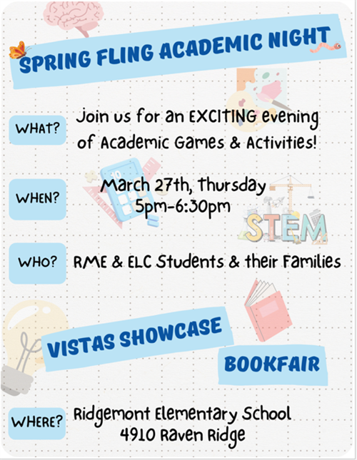  Spring Fling Academic Night